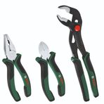 Bosch Home and Garden Pense Seti 3 Parça Premium (Pense, Yan Keski, Boru Anahtarı)