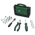 Bosch Home and Garden Taşınabilir El Aleti Seti 26 Parça