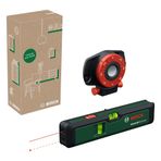 Bosch Home and Garden UniversalWallLevel Çizgi Lazer (2 x pil (AAA) ile)