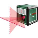 Bosch Home & Garden Quigo Plus Çapraz Çizgi Lazeri (+- 0,8 Mm Hassasiyet, 6 Sn. Otomatik Nivelman Sü