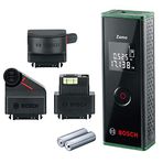 Bosch Home & Garden Zamo 3 Set Lazerli Uzaklık Ölçer (20m Çalışma Alanı, 4 sn. Ölçme Süresi, 2 x AA Pil, Çizgi Adaptörü, Tekerlek Adaptörü, Şerit Adaptörü, Saklama Kutusu)