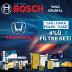 Bosch Honda Accrod 2.0 2003 2008 K20 Filtre Bakım Seti