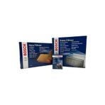 Bosch Honda Civic FD6 2.0 Type R 2007-2012 Hava Yağ Standart Polen Filtre Bakım Seti