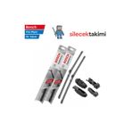 Bosch Honda Civic Shutle 1989 Silecek Takımı Ön Flat Wiper