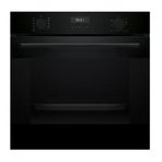 Bosch HUA717BA0T 76 lt Siyah Buhar Destekli Ankastre Fırın