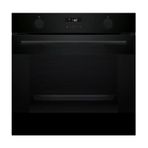 Bosch HUA736EA0T 76 lt Siyah Buhar Destekli Ankastre Fırın