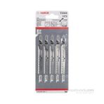Bosch Kademeli Artan Dişli Serisi Ahşap İçin T 234 X 5 Li Paket Dekupaj Testeresi Bıçağı