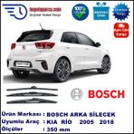Bosch Kia Rio DE 2005 Sonrası 350 mm Arka Silecek