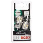 Bosch Led Retrofit W21w T20 Dipsiz Led Ampul 12v 6000k W3x16d