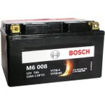 Bosch M6008 12 V 7 Amper 120 A YT7B-BS Motosiklet Akü Uyumlu Bosch YT7B