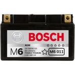 Bosch M6011 8 Amper AGM Motosiklet Aküsü