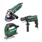 Bosch Matkap Dekupaj Taşlama 3 Lü Makine Seti