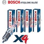 Bosch Mercedes Benz C200 Benzin Lpg İridyum Buji1994-2000 4 Adet