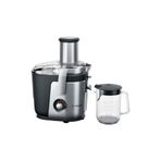 Bosch MES4010 VitaJuice Geleneksel Katı Meyve Sıkacağı, VitaJuice 4, 1200 W, Metalik inoks gümüş, Si