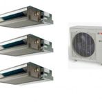 Bosch Multi Kanallı Inverter Klima 21000 BTU 1 Dış + 3 İç Ünite (9+9+9)