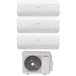 Bosch Multi Split 36000 BTU 1 Dış + 3 İç Ünite 12+12+24 Inverter Klima