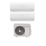 Bosch Multi Split İnverter Klima 28000 Btu 1 Dış + 2 İç Ünite 12000 + 18000 Btu Beyaz