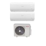 Bosch Multi Split İnverter Klima 28000 Btu 1 Dış + 2 İç Ünite 9000 + 18000 Btu Beyaz