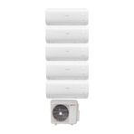 Bosch Multi Split İnverter Klima 42000 Btu 1 Dış + 5 İç Ünite 9000 + 9000 + 9000 + 12000 + 12000 Btu