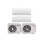 Bosch Multi Split İnverter Klima 72000 Btu Dış (36+36) + 2 İç Ünite 24000 + 24000 Btu