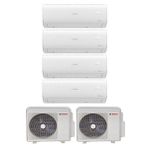 Bosch Multi Split İnverter Klima 72000 Btu Dış (36+36) + 4 İç Ünite 12000 + 12000 + 24000 + 24000 Btu