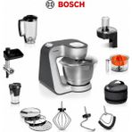 Bosch MUM58359 Serie 4 Mutfak Makinesi 1000 W 3D Planetarymixing 3.9 L Çelik Hazneli Çok Fonksiyonlu Hamur Yoğurma