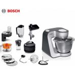 Bosch MUM58359 Serie 4 Mutfak Şefi 1000 W 3.9 L Paslanmaz Çelik Hazneli Blender Narenciye Sıkacağı ve Kıyma Aparatlı - Gümüş