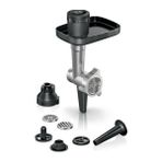 Bosch MUMS6ZS17 Serie 6 Mutfak Makinesi Uyumlu Kıyma-Içli Köfte-Sucuk Çekme Aparatı - Siyah