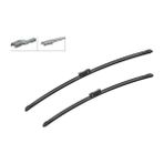 Bosch Muratech Ön Silecek Süpürge Takimi Opel Astra J 10 20 625 725 Aerotwin-Flatblade-Muz Tipi - Siyah