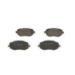 Bosch ÖN FREN BALATASI RENAULT MEGANE 4 2015 TÜM MOTOR TİPLERİ G:129MM Y:58.4 MM K:18MM 410603407R WVA22610 410605929R
