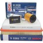 Bosch Opel Astra G 1.4 Z14XEP Twinport Benzinli Kısa Polenli Tip Bakım Filtre Seti