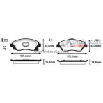 Bosch Opel Corsa C 1.2 2002-2006 Ön Fren Balatası