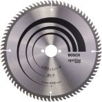 Bosch Optiline Wood Ahşap 250 mm 80 Diş Elmas Daire Testere Bıçağı