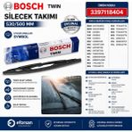 Bosch Orijinal 3397118404 61617054622 Twin Silecek Takımı 530/500 mm Symbol Uyumlu