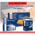 Bosch Periyodik Bakım Filtre Seti Bmw 320 D • 160/180 Bg • E 90 • 03/2010-12/2011 • 120/135 Kw • N47 D20C