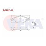 Bosch Peugeot 206 1.4 2003-2006 Ön Fren Balatası