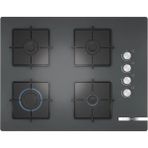 Bosch POP7C9O12O Gazlı Ankastre Ocak 67 cm Gri Cam Malzeme Özellikleri ile Güçlü Performans - Doğalgaz