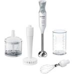 Bosch Pratik ve Güçlü 600W El Blender Seti, Çok Yönlü Kullanım Imkanıyla - Ahşap - Beyaz