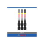 Bosch Pro Impact T10-T15-T20 3'lü Torx Bits Uç Seti 55 mm 2608521U54