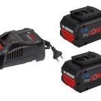 BOSCH ProCore 18 Volt Akü Seti (2 Adet ProCore 18V 5.5 Ah + 1 Adet GAL 1880 CV)