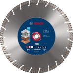 Bosch Professional 1x EXPERT MultiMaterial Elmas Kesme Diskleri (Beton, Donatılı beton, Tuğla, Yumuşak taş, Ø 350 mm, Aksesuar Tezgah Daire Testeresi, Motorlu Testere)