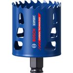 Bosch Professional 1x EXPERT Tough Material Delik Açma Testereleri (Metalli ahşap, Tuğla, Yumuşak döşemeler, Paslanmaz çelik saclar, Plastik, Ø 64 mm, Aksesuar Darbeli Matkap/Vidalama)