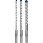 Bosch Professional 3 Parça Expert Sds Plus-7X Kırıcı Delici Delme Uçları (Yumuşak Taş, Sert Taş, Bet