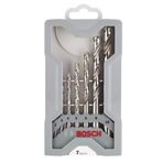 Bosch Professional 7 parça Mini X-Line metal matkap ucu seti (metal, HSS-G, taşlanmış, matkap aksesuarı) gri
