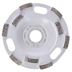 Bosch Professional Accessories 2608601763 Elmas Taşlama Diski Expert Açılı Taşlama Makinesi (Beton için, Taşlama Diski: 125, Delik Çapı: 22,23 mm, Beton Bileyici için Aksesuar)
