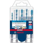 Bosch Professional Accessories 5x Expert Hex-9 Multiconstruction Delme Ucu Setleri (Beton, Yumuşak Döşemeler, Çelik, Yumuşak Ahşap, Plastik, 4-8 mm, Aksesuar Döner Matkap/Vidalamalar)