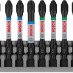 Bosch Professional Accessories 8 Parçalı Tornavida Ucu Seti (Impact Control, Pz/Ph Uçlar - Uzunluk: 50 mm, Evrensel Tutucu, Pick And Click, Darbeli Matkap Aksesuarı