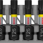 Bosch Professional Accessories 8 parçalı tornavida ucu seti Torx (Impact Control, T Bit - Uzunluk 25 mm, Pick and Click, darbeli matkap aksesuarı)