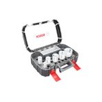 Bosch Professional Accessories 9 Parça Delik Testeresi Progressor Ahşap ve Metal Seti (Elektrikçiler, Matkap Aksesuarları için)