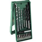 Bosch Professional Accessories Beton Matkap Ucu Ve Vidalama Seti, Yeşil, 15 Adet, A